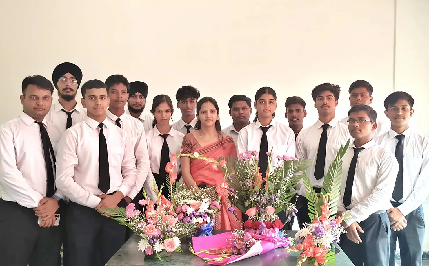 RIG students at an industry event
