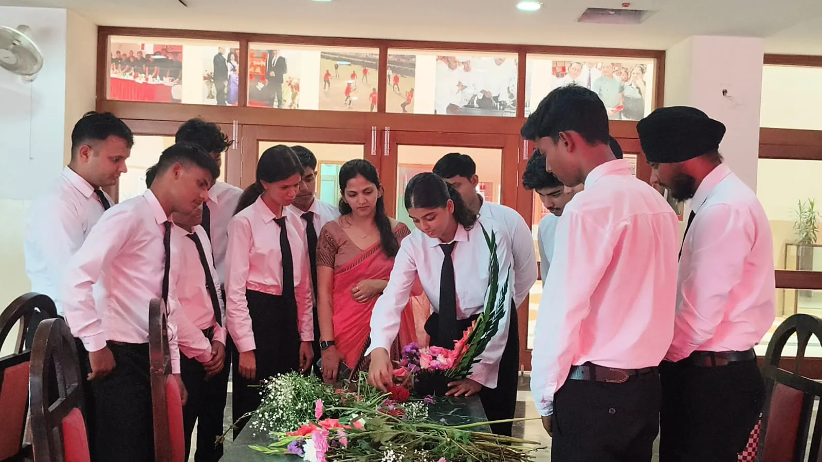 Flower arrangement workshop